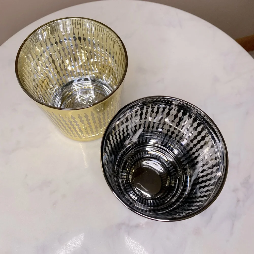 Z Gallerie Gold & Silver Tealight Holders